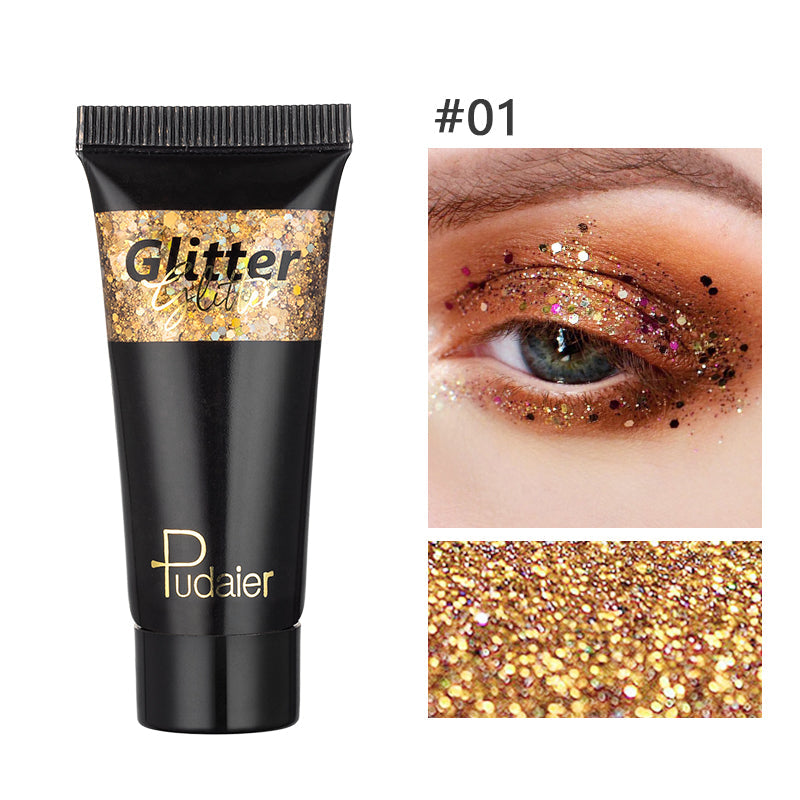 Pudaier Liquid  Face Sequins Glitter