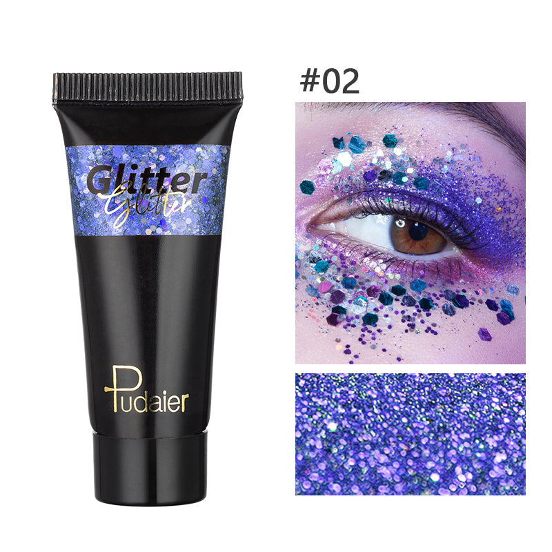 Pudaier Liquid  Face Sequins Glitter