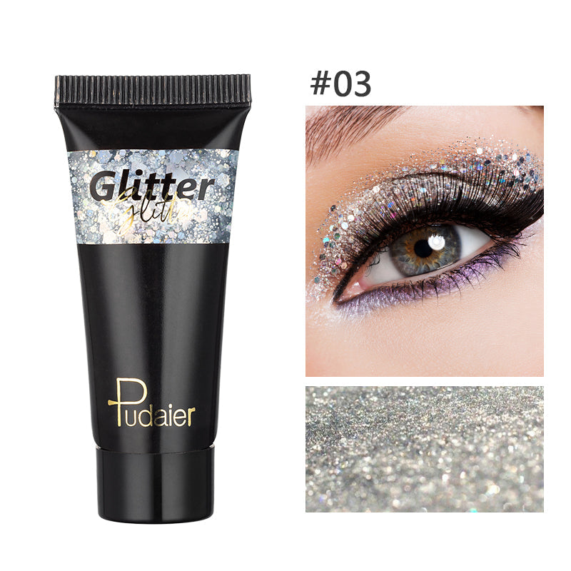 Pudaier Liquid  Face Sequins Glitter