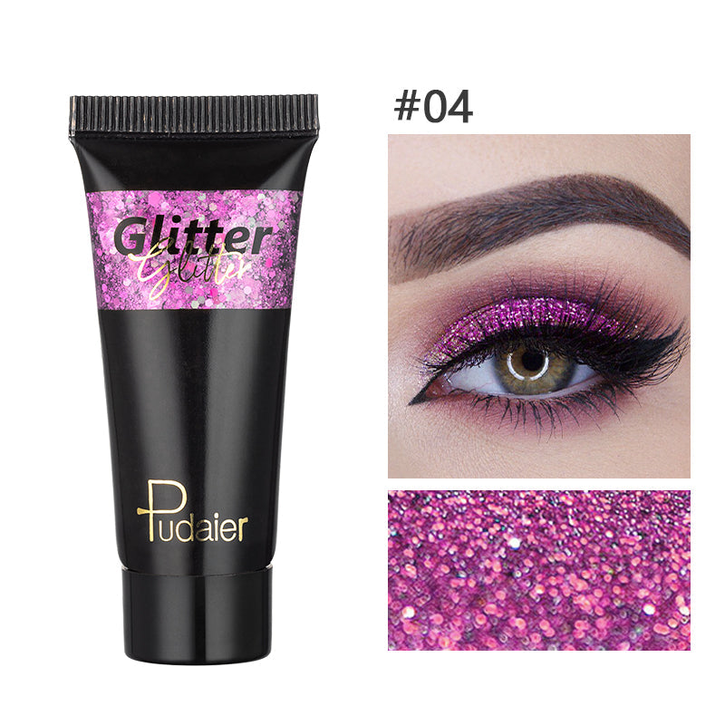 Pudaier Liquid  Face Sequins Glitter