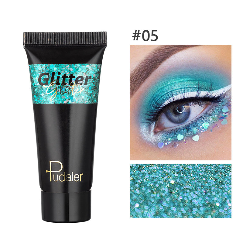 Pudaier Liquid  Face Sequins Glitter