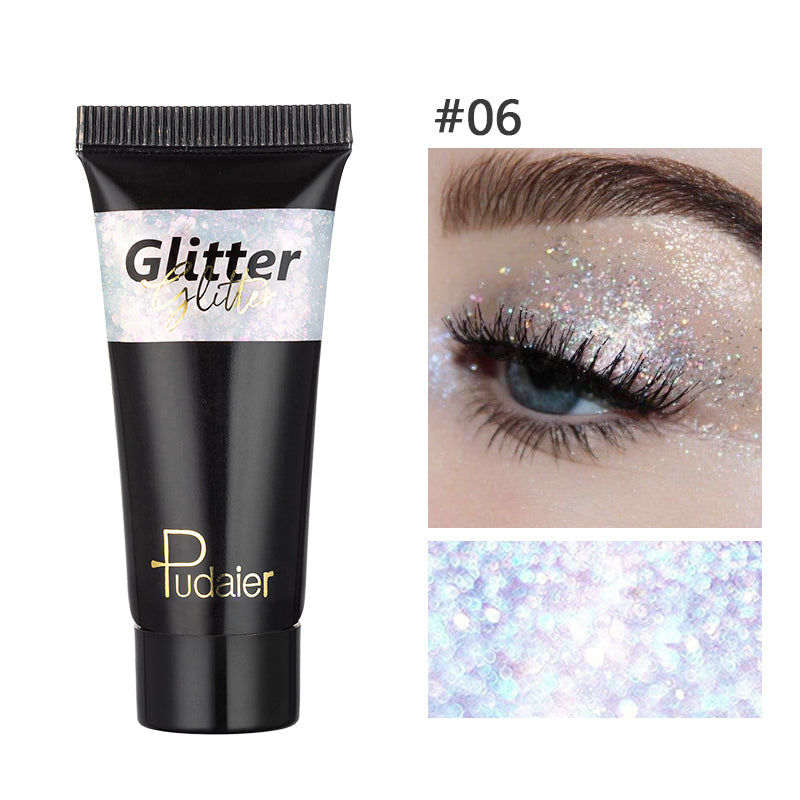 Pudaier Liquid  Face Sequins Glitter