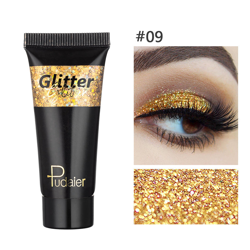 Pudaier Liquid  Face Sequins Glitter