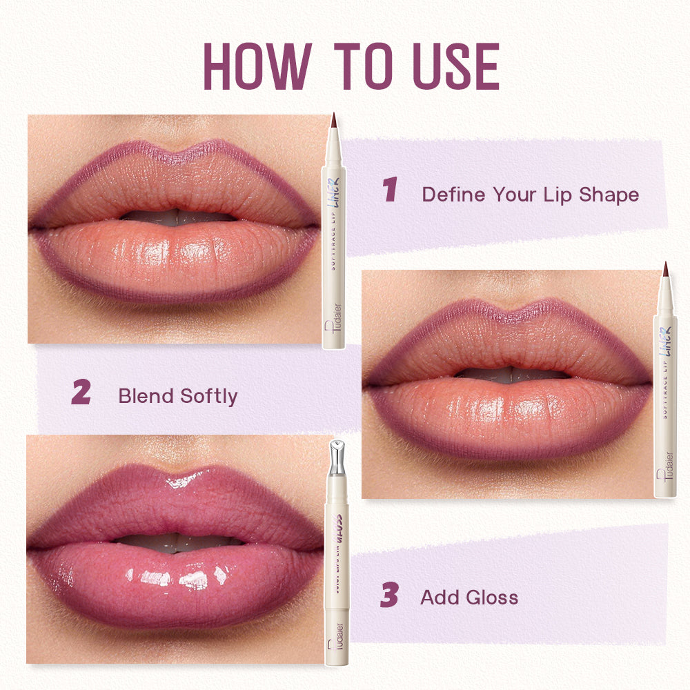 Soft Brush Liquid Lip Liner Stain