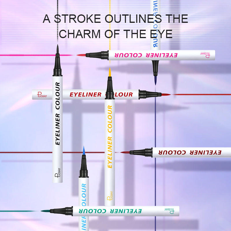 NEW ARRIVIAL Pudaier Colourful Liquid Matte Eyeliner 24 hours