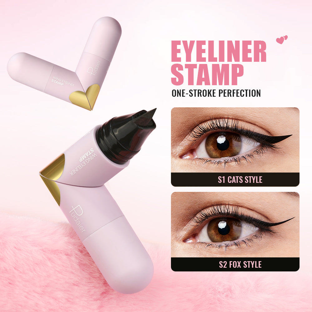 Heartbeat Wing Eyeliner Stamp Duo