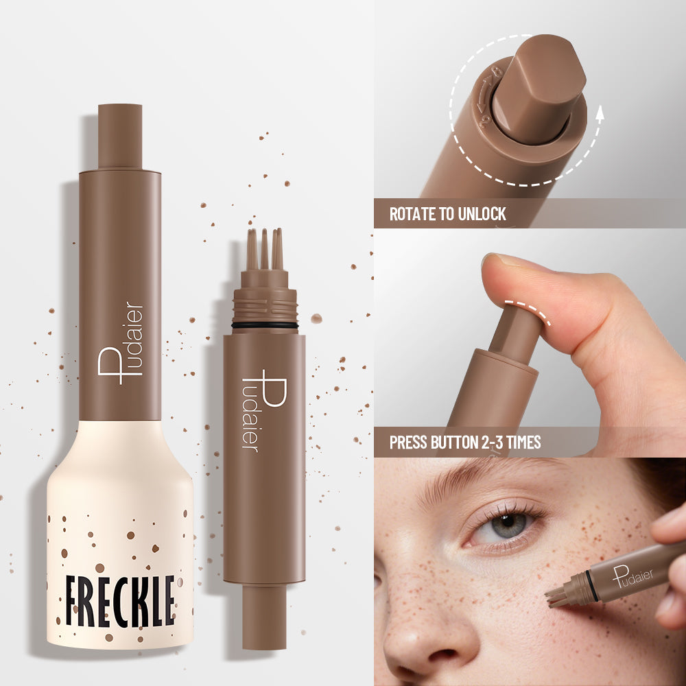 Faux freckle stamp