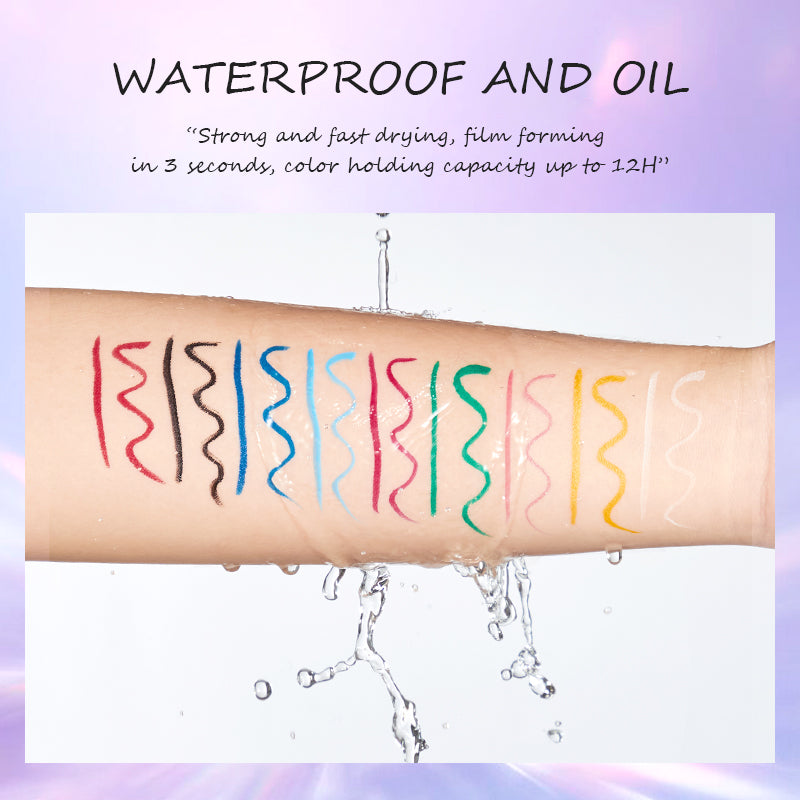 NEW ARRIVIAL Pudaier Colourful Liquid Matte Eyeliner 24 hours