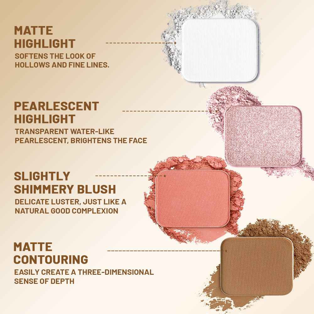 Glam Glow Highlighter And Bronzer Palette