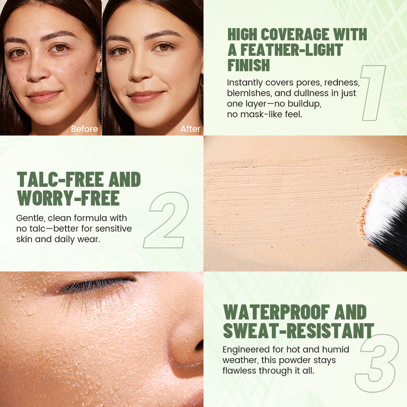 Giant Face Pressed Powder