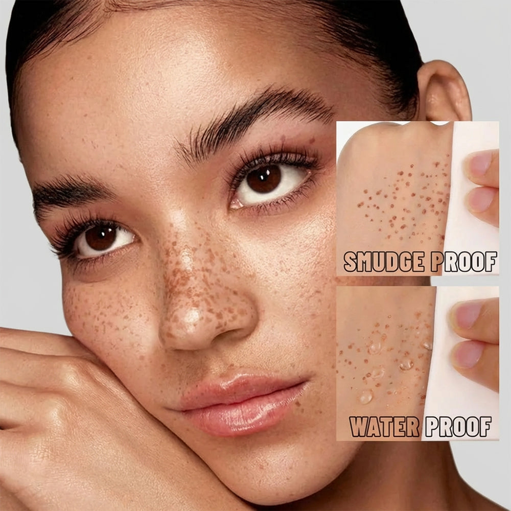 Faux freckle stamp