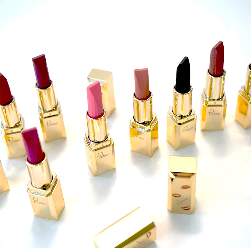 Pudaier® Matte Velvet Lipstick | Matte Finish | Lipstick Makeup