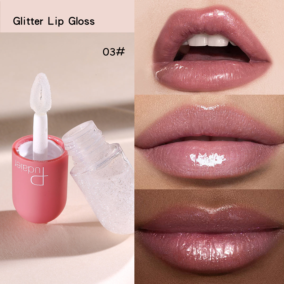Pudaier® Lipgloss | Lipglass | Plenty of Pout Plumping Lip Gloss