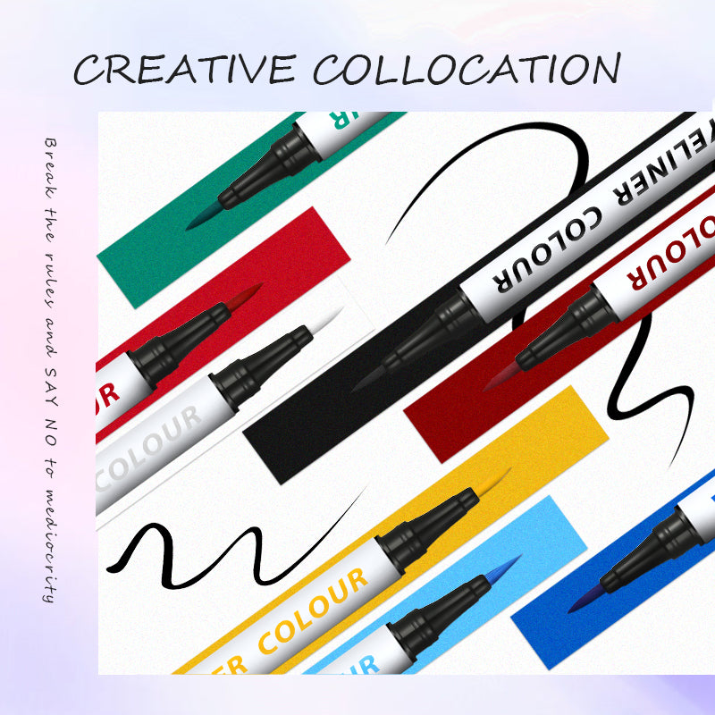 NEW ARRIVIAL Pudaier Colourful Liquid Matte Eyeliner 24 hours
