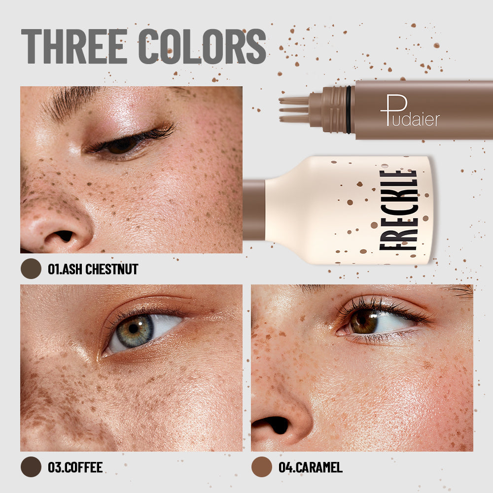 Faux freckle stamp