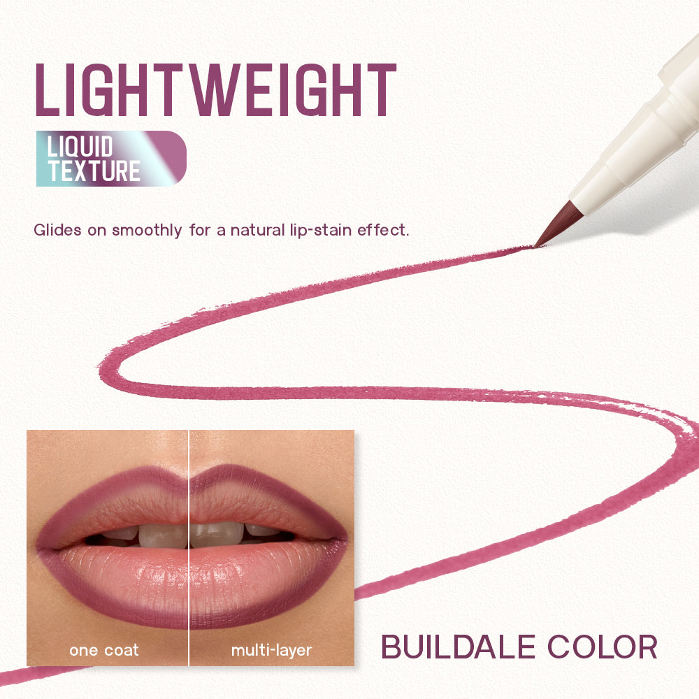 Soft Brush Liquid Lip Liner Stain
