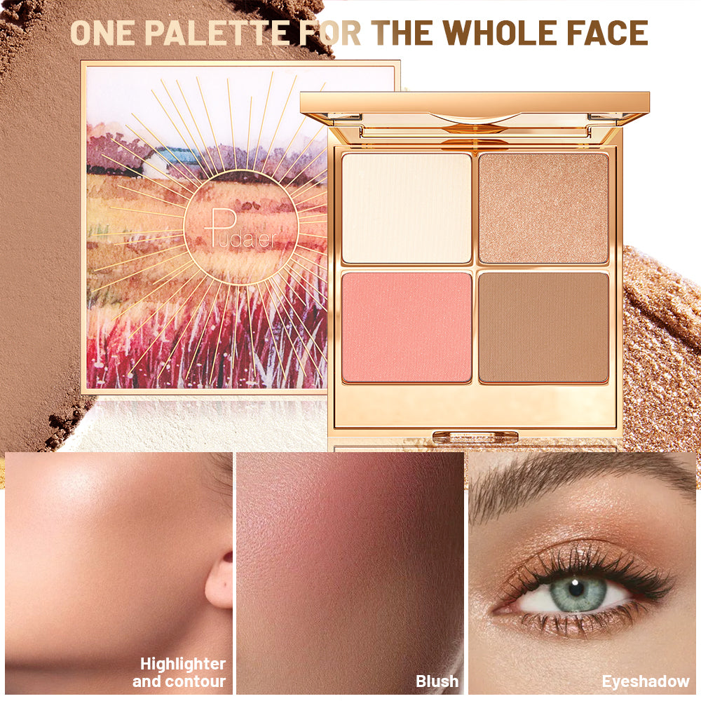 Glam Glow Highlighter And Bronzer Palette