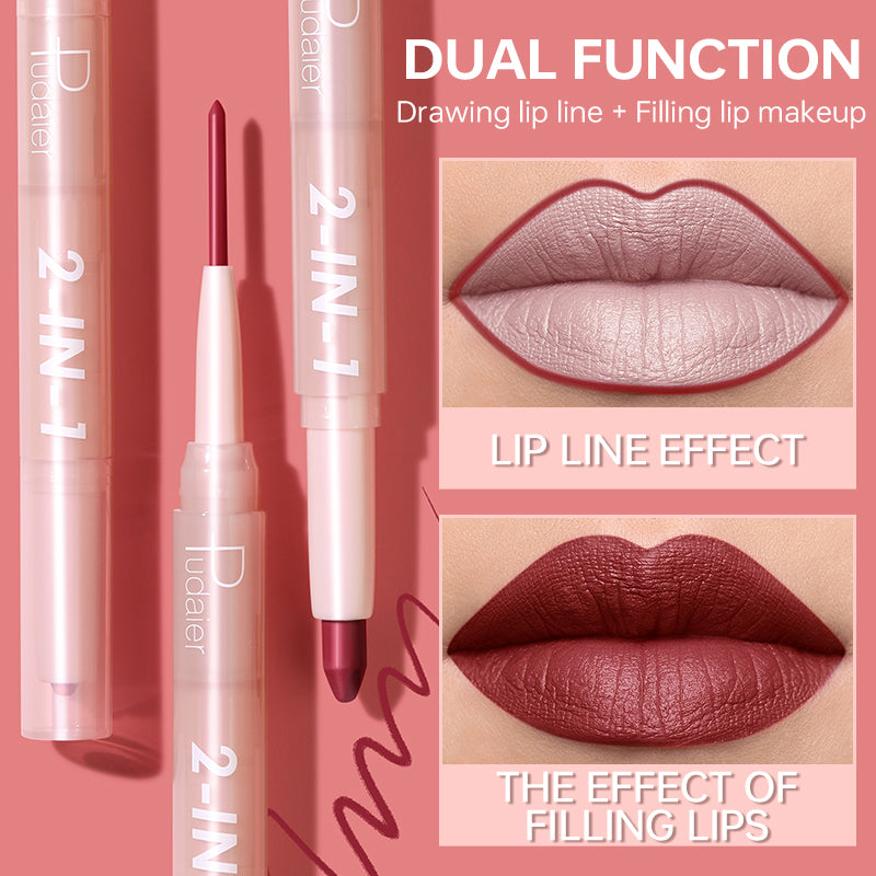 2 in 1 Matte Lipstick Duo