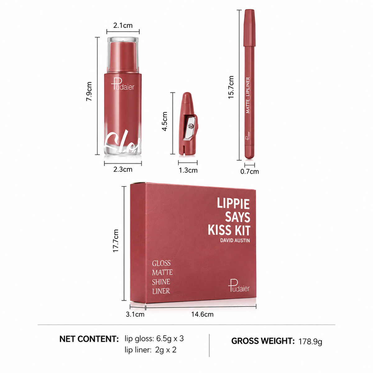 Lippie Says Kiss Kit