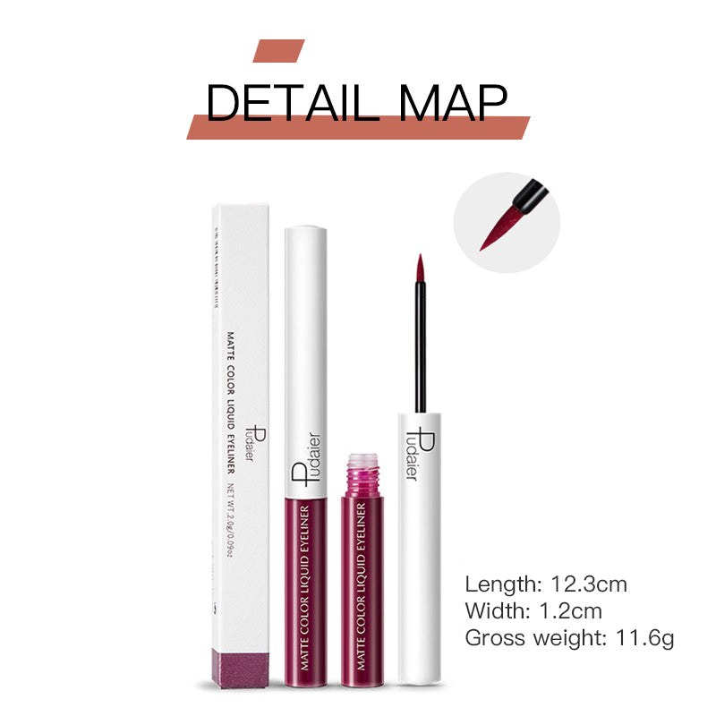 Matte Liquid Eyeliner | Waterproof | 24 Hours Long-wearing