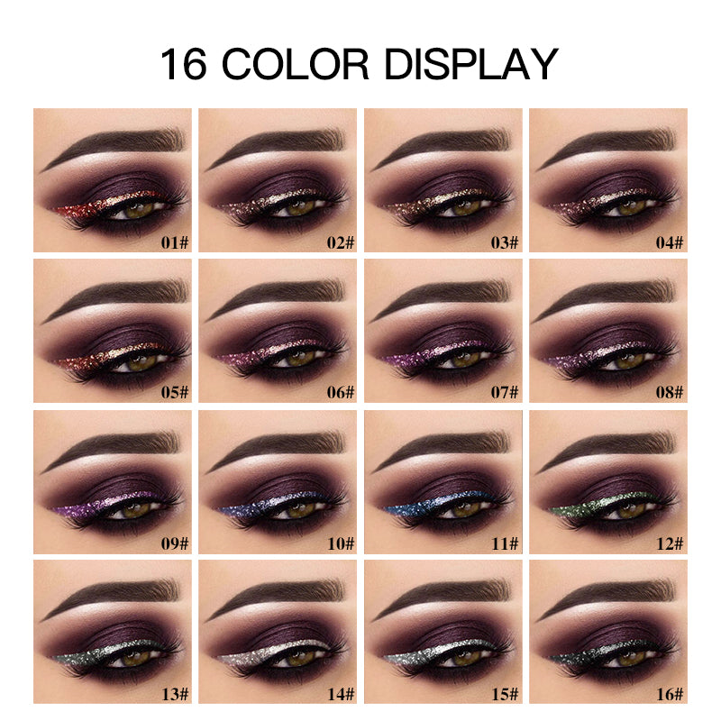 Pudaier® Heavy Metal Glitter Liquid Eyeliner
