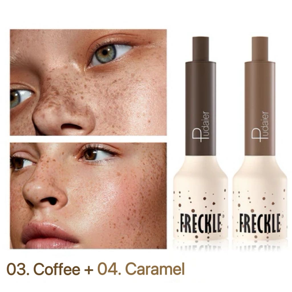 Faux freckle stamp