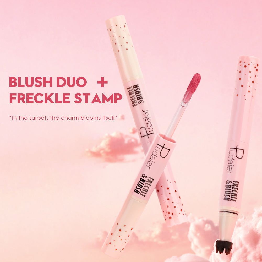 Faux freckles pen & blush Duo