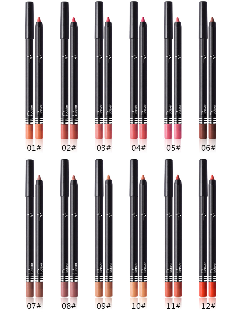 12 PCS Lip Liner Set