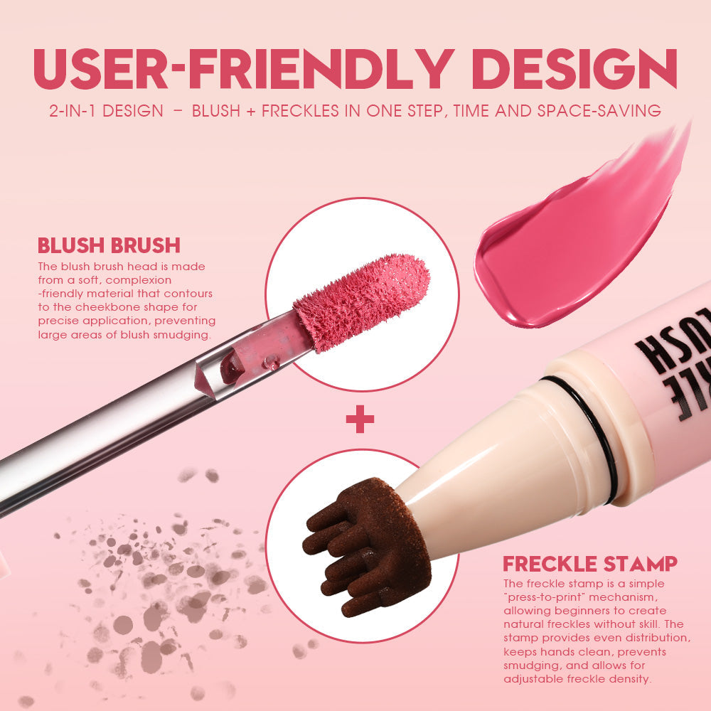 Faux freckles pen & blush Duo