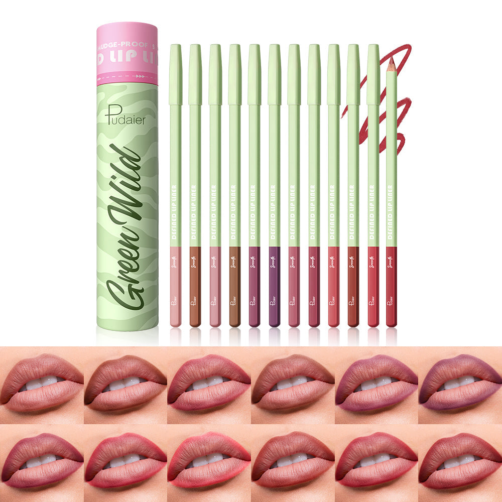 Green Wild Lip Liner Pencil Kit
