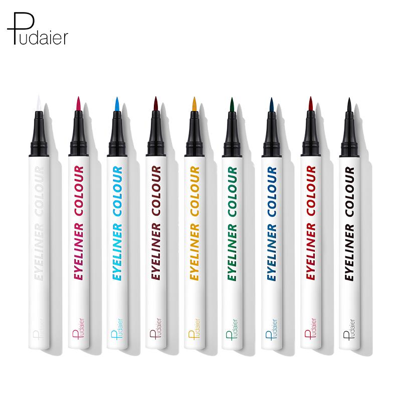 NEW ARRIVIAL Pudaier Colourful Liquid Matte Eyeliner 24 hours