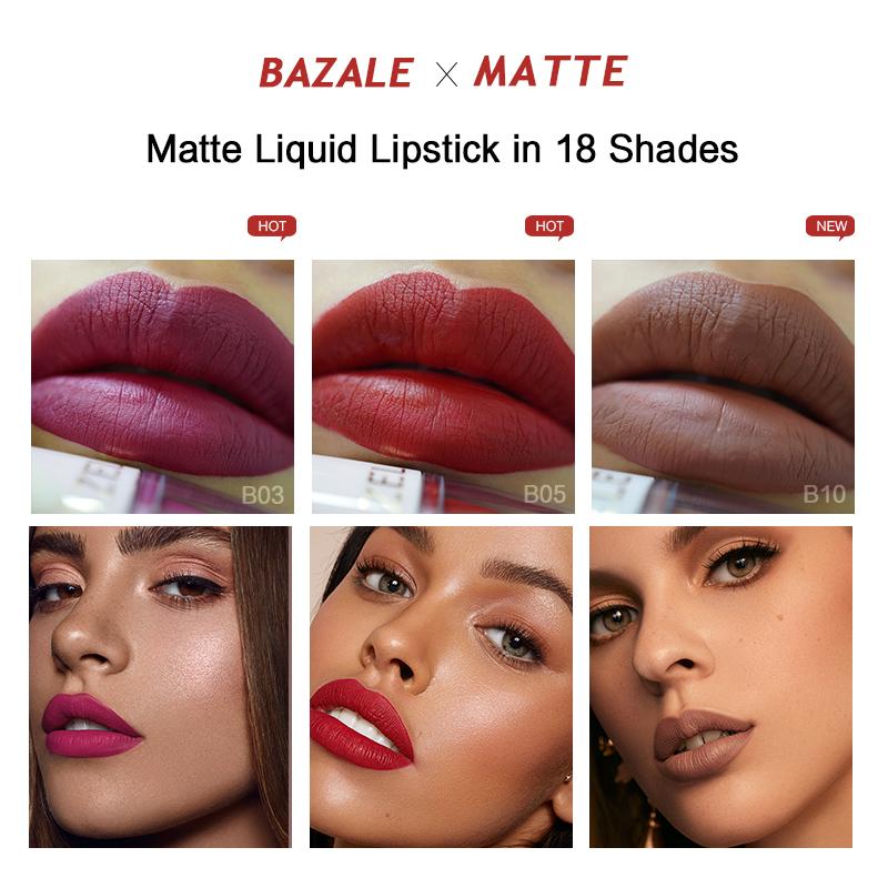 Stunna Boss Nudes | Bazele Long Wear Matte Lip color Back in Stock