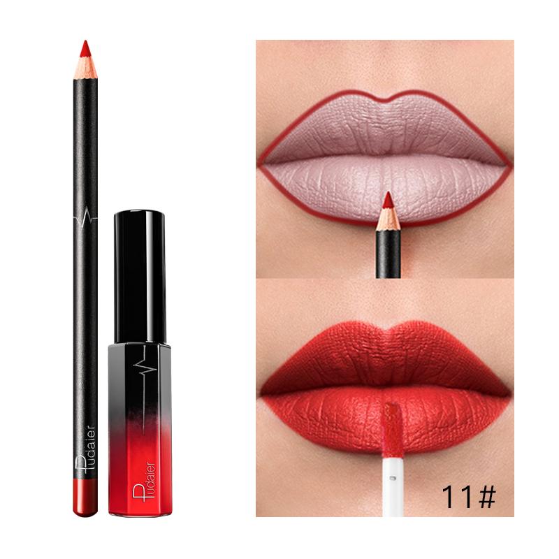 Liquid Lipstick+Lip Liner Set