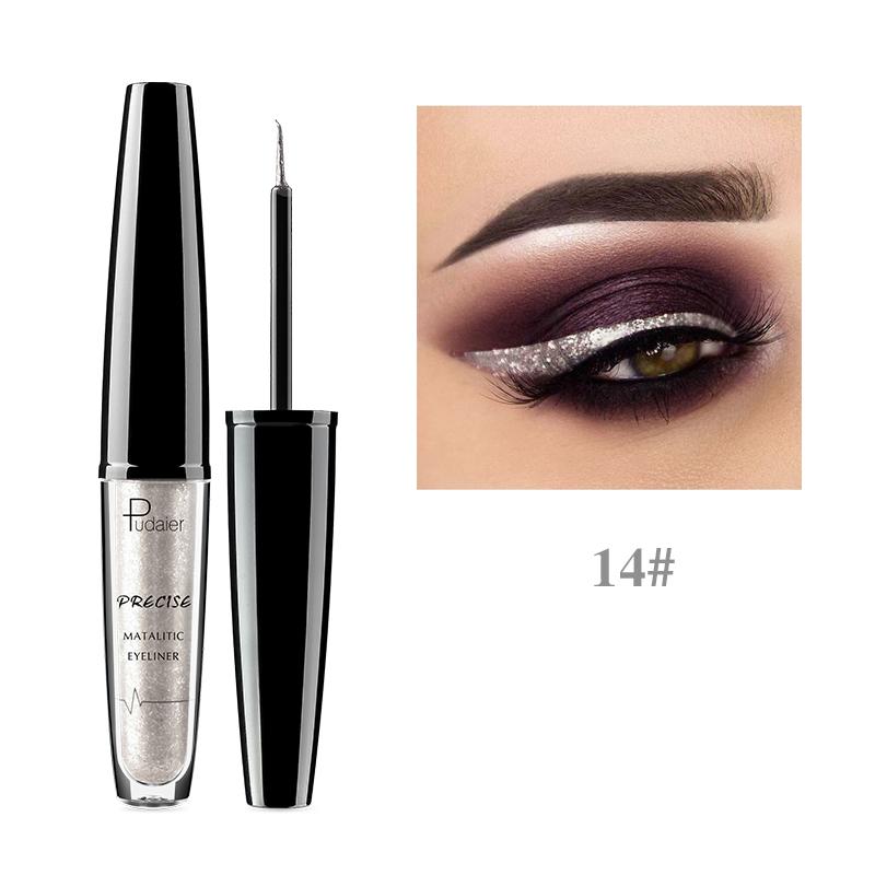 Pudaier® Heavy Metal Glitter Liquid Eyeliner