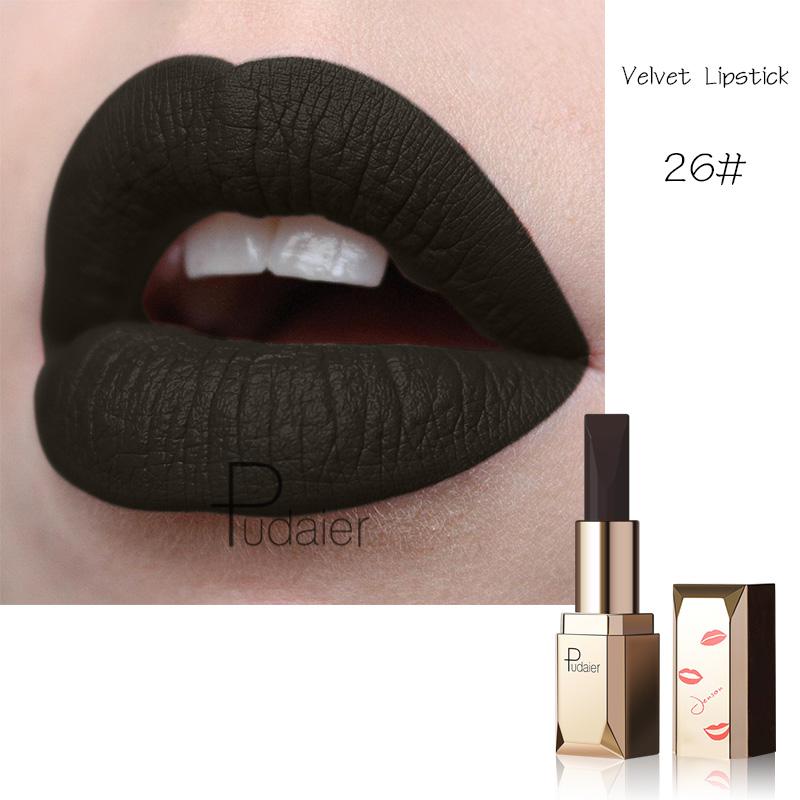 Pudaier® Matte Velvet Lipstick | Matte Finish | Lipstick Makeup