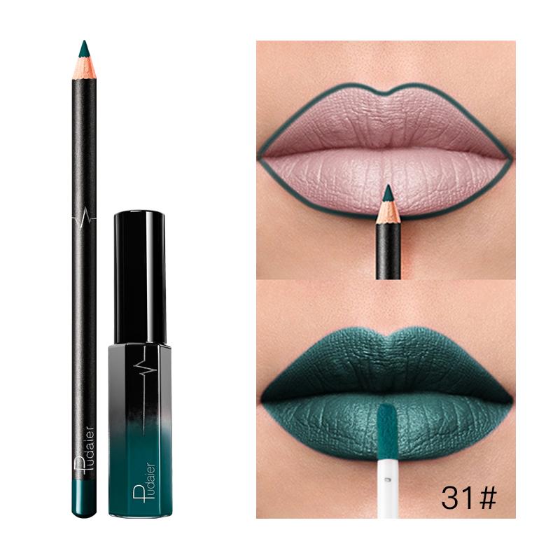 Liquid Lipstick+Lip Liner Set