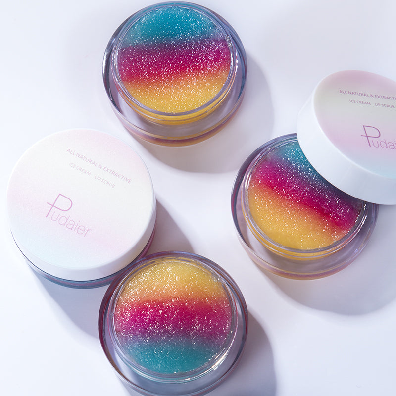 New Rainbow Lip Treatment Scrub | Pudaier®