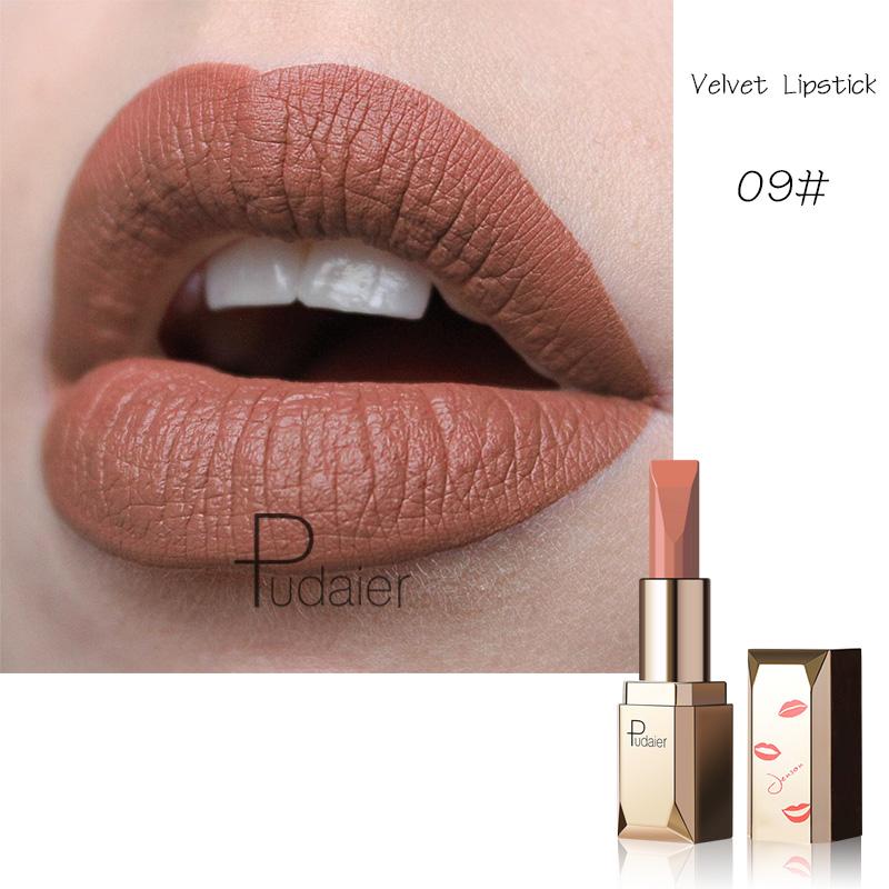 Pudaier® Matte Velvet Lipstick | Matte Finish | Lipstick Makeup