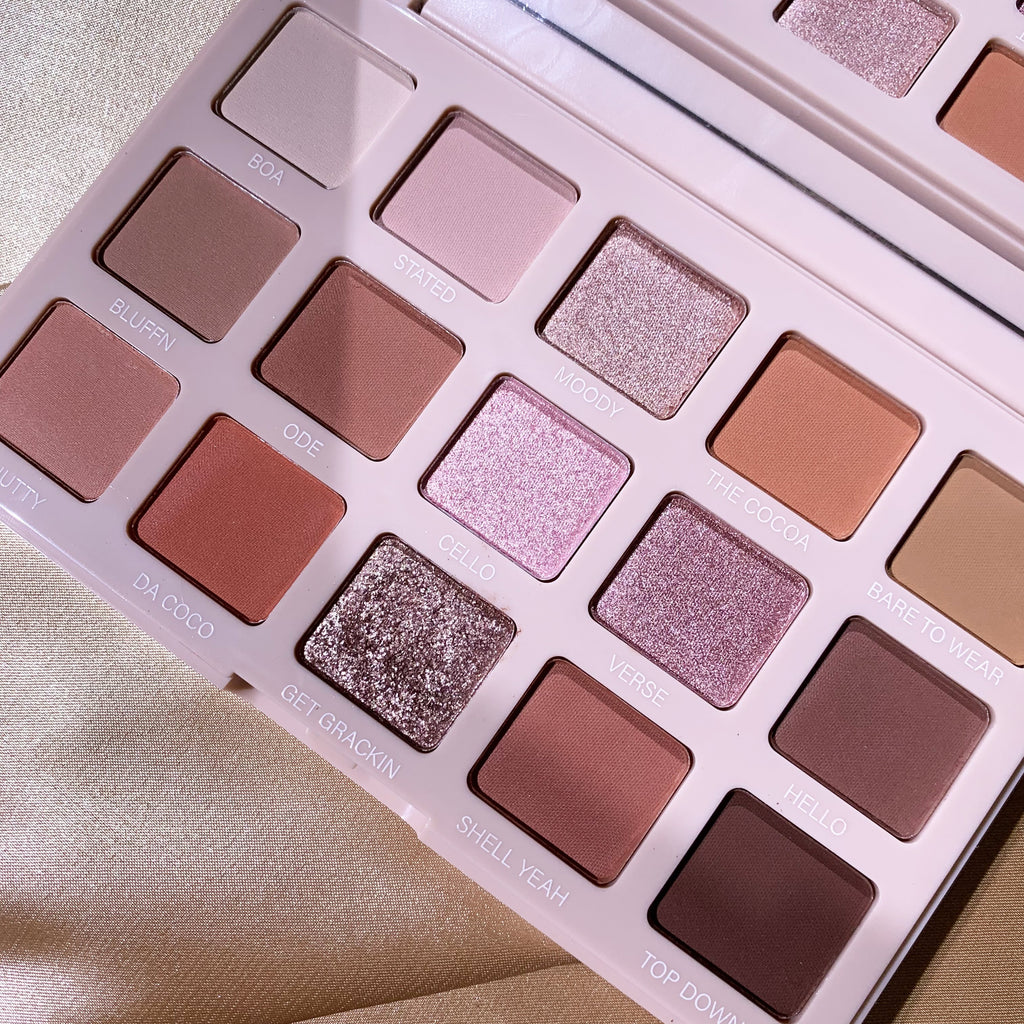 Pudaier Blushing Nude Shadow Palette