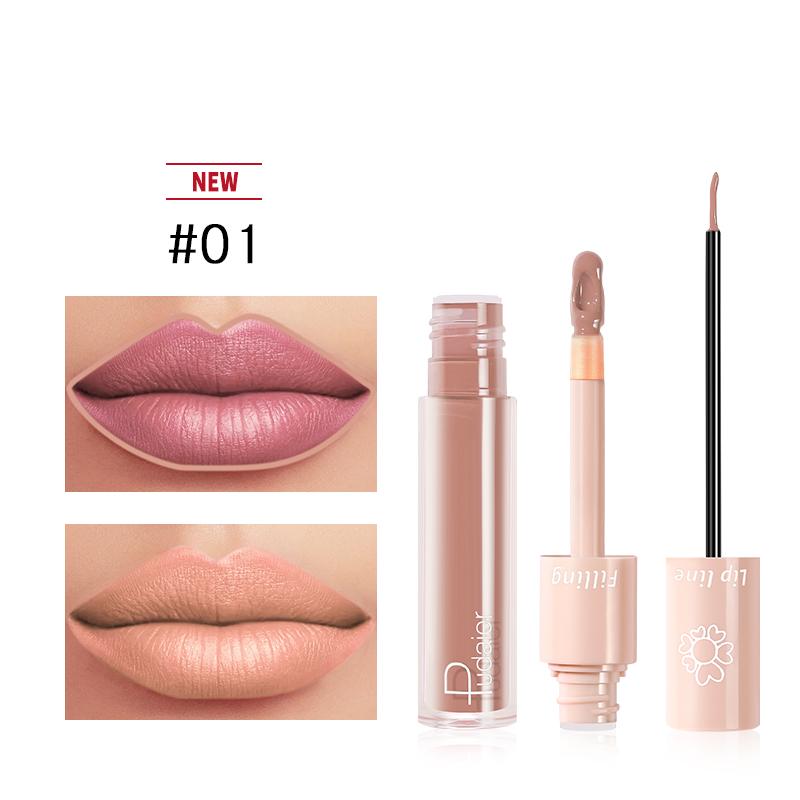 2020 New Pudaier Duo Lip Liner & Matte Liquid Lipstick