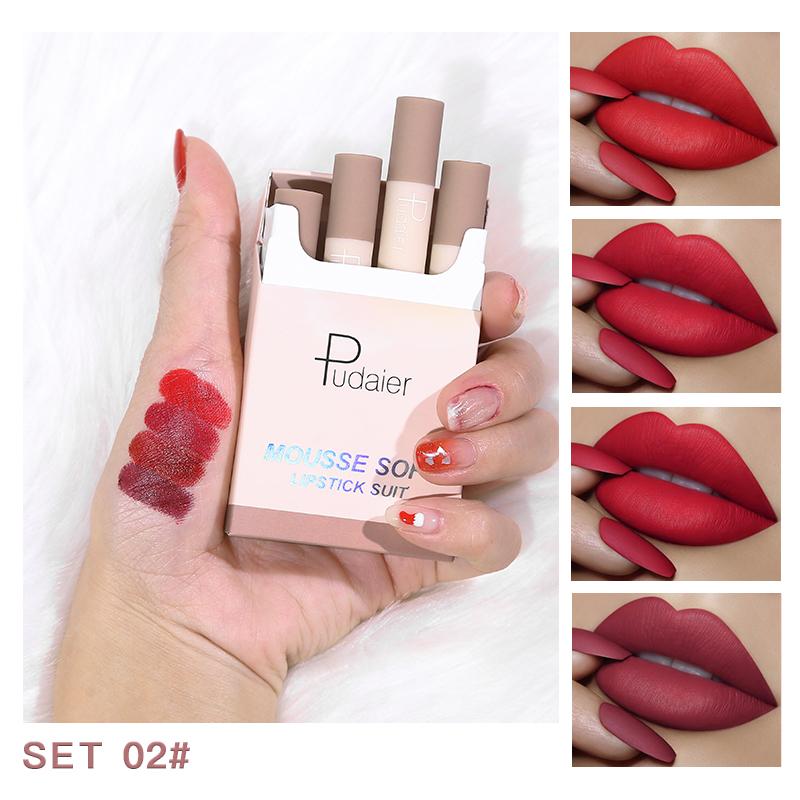 MOUSSE CIGARETTE-BOX LIPSTICK SET