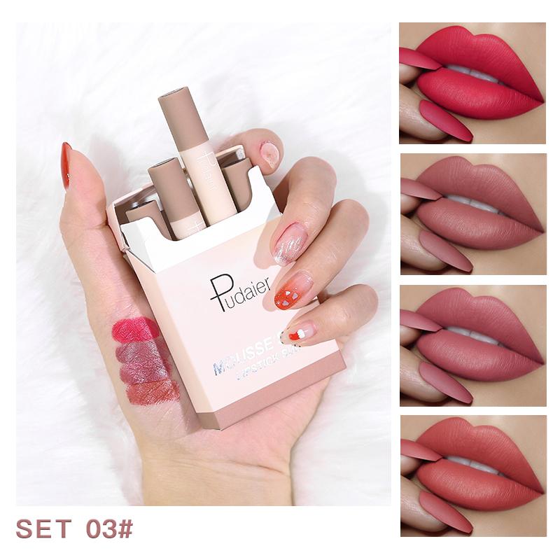 MOUSSE CIGARETTE-BOX LIPSTICK SET