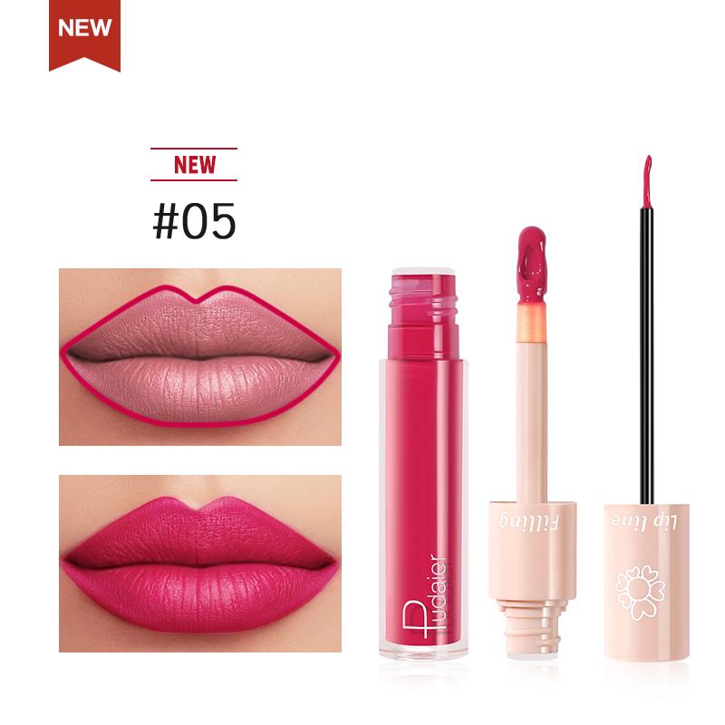 2020 New Pudaier Duo Lip Liner & Matte Liquid Lipstick