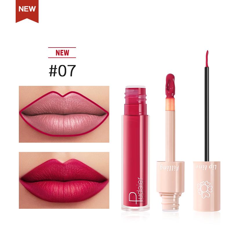 2020 New Pudaier Duo Lip Liner & Matte Liquid Lipstick