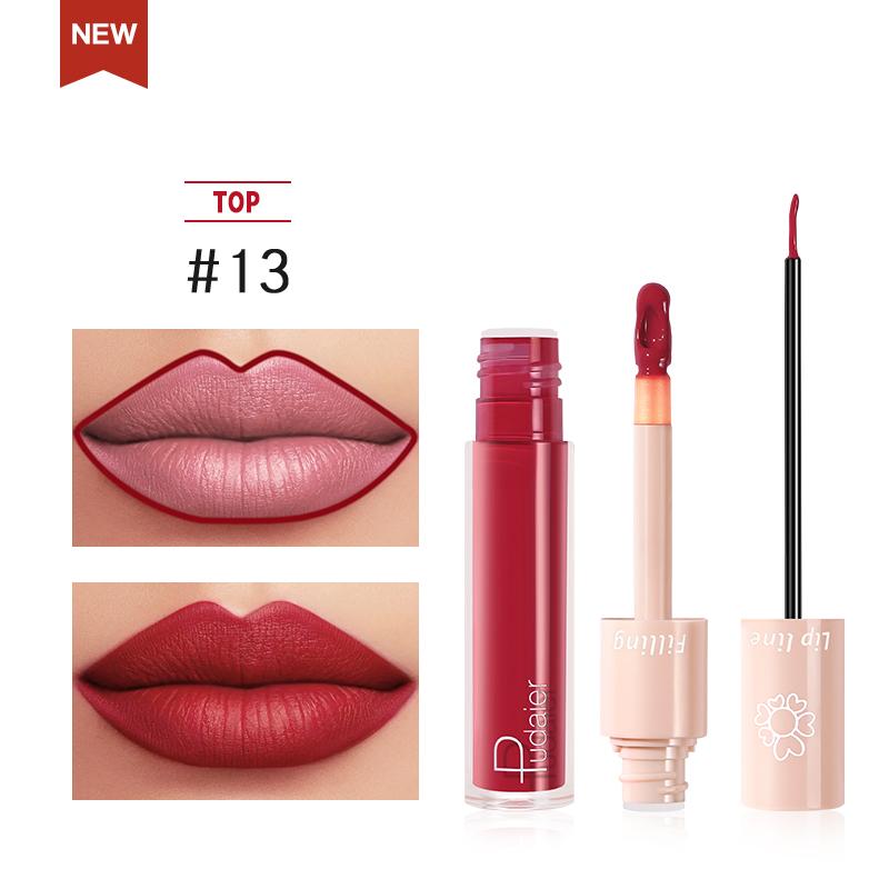 2020 New Pudaier Duo Lip Liner & Matte Liquid Lipstick